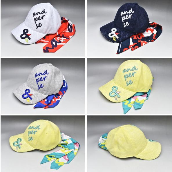 and per se アンパスィ ゴルフ 2023春夏新作 レディース