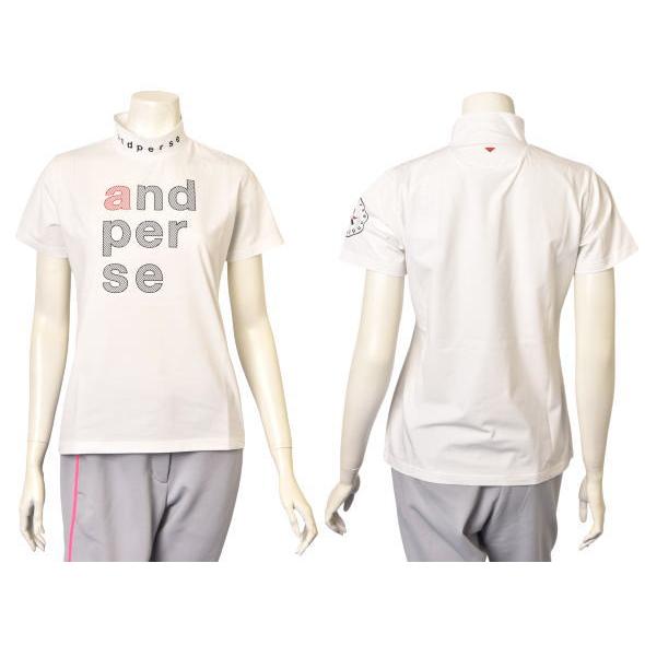 and per se（アンパスィ） ゴルフ 2025春夏新作 レディース 半袖