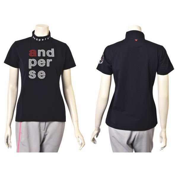 and per se（アンパスィ） ゴルフ 2025春夏新作 レディース 半袖