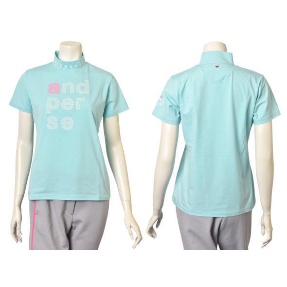 and per se（アンパスィ） ゴルフ 2025春夏新作 レディース 半袖
