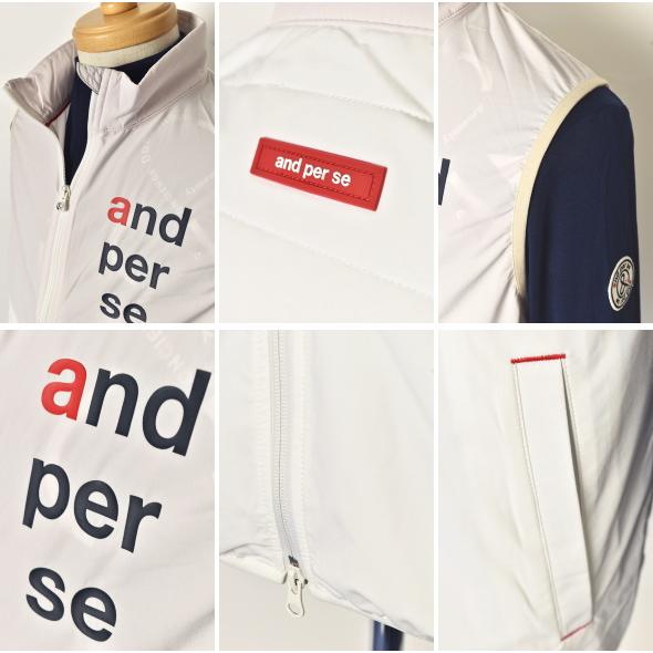 and per se（アンパスィ） 20％OFFセール！ ゴルフ 2023秋冬新作