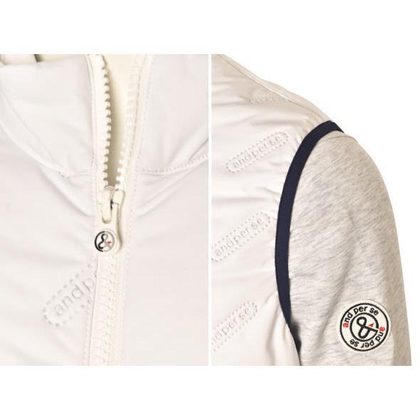 and per se（アンパスィ） ゴルフ 2025秋冬新作 メンズ 中綿ジップ