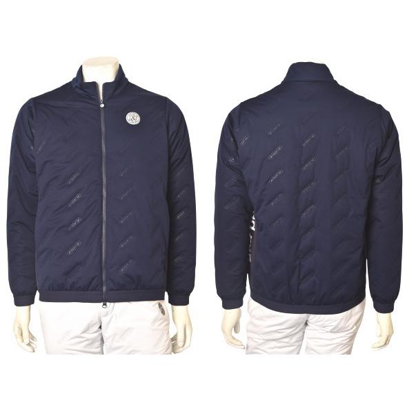 and per se アンパスィ ゴルフ 2025秋冬新作 メンズ 中綿ジップアップ