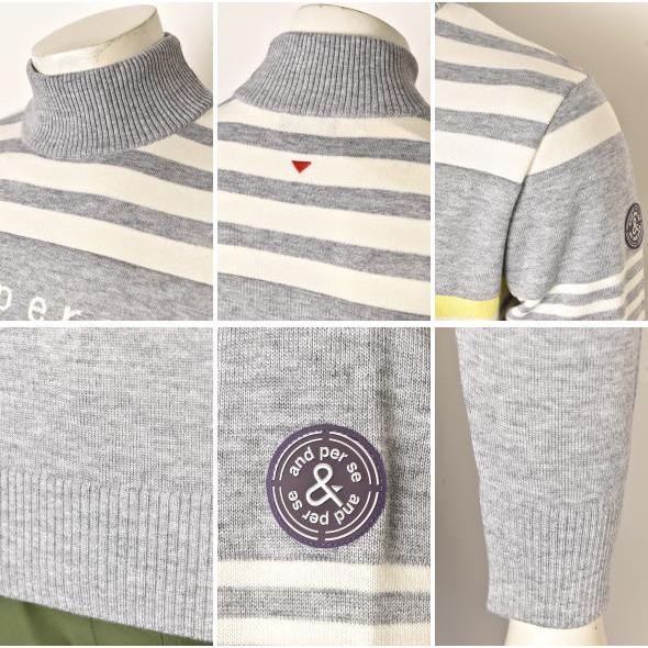 and per se 20％OFFセール！ アンパスィ ゴルフ 2024秋冬新作 メンズ