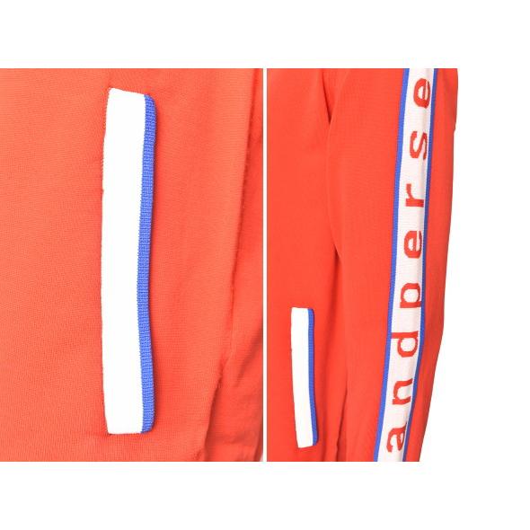 and per se アンパスィ ゴルフ 2025秋冬新作 メンズ ジップアップ