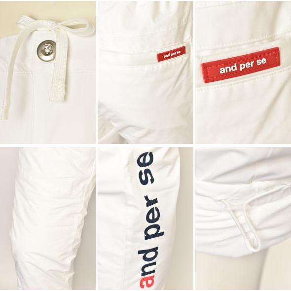 30％OFFセール！ アンパスィ and per se ゴルフ 2023秋冬新作 メンズ 中綿パンツ 服 ゴルフウェア アウトレット | and per se | 02