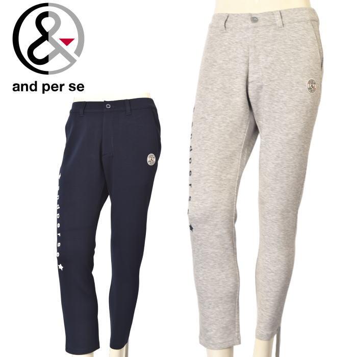 and per se アンパスィ ゴルフ 2025秋冬新作 メンズ ストレッチ