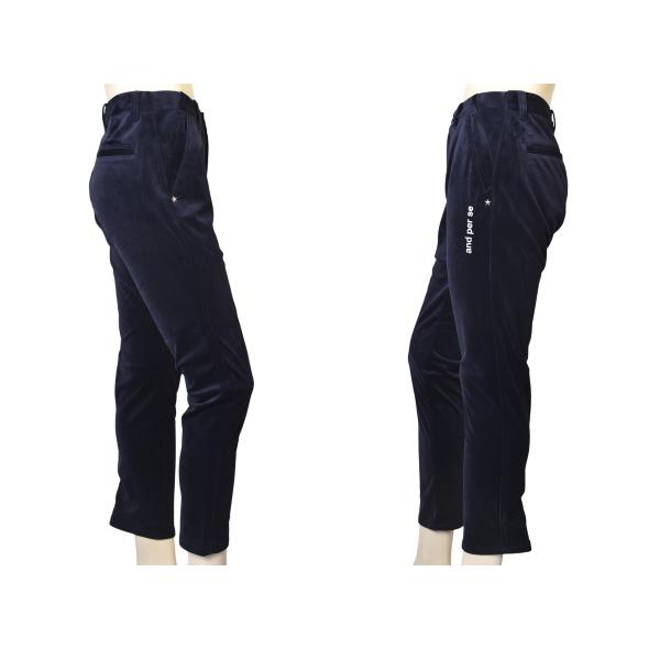 and per se（アンパスィ） ゴルフ 2025秋冬新作 メンズ コーデュロイ