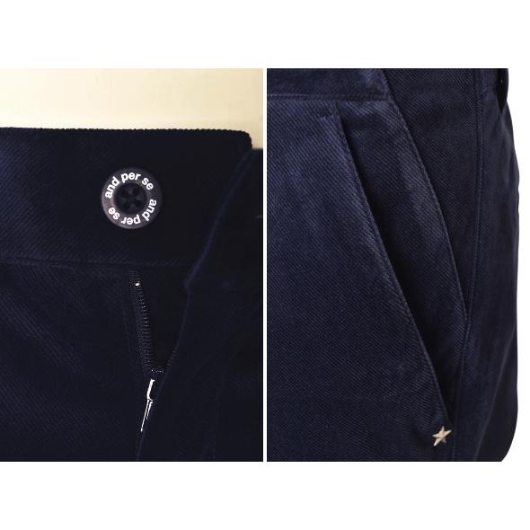 アンパスィ メンズ コーデュロイパンツ Mサイズ and per se（アンパスィ） 20％OFFセール！ ゴルフ 2025秋冬新作