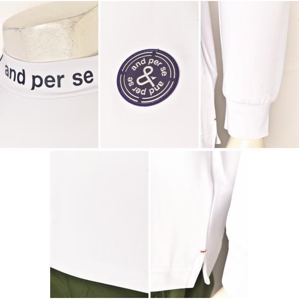 ✴︎新品✴︎and per se長袖ハイネック and per se 20％OFFセール！ アンパスィ ゴルフ 2024秋冬新作