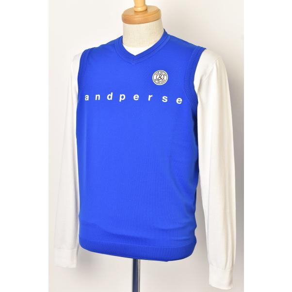 and per se 20％OFFセール！ アンパスィ ゴルフ 2024春夏新作 メンズ V