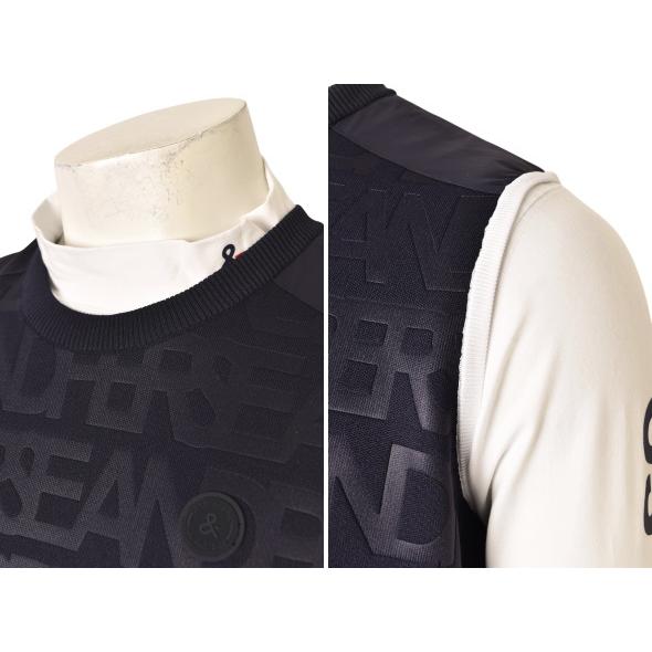 Mサイズ　新品定価35200円　2025モデル　アンパスィ　メンズ　ベスト ベスト メンズ アンパスィ and per se 2025 秋冬 新作 ゴルフ