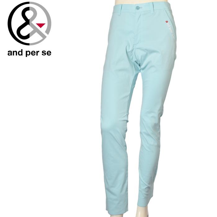 and per se アンパスィ ゴルフ 2025春夏新作 メンズ パンツ 服 ゴルフ