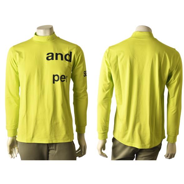 and per se（アンパスィ） ゴルフ 2026春夏新作 メンズ 長袖ハイネック