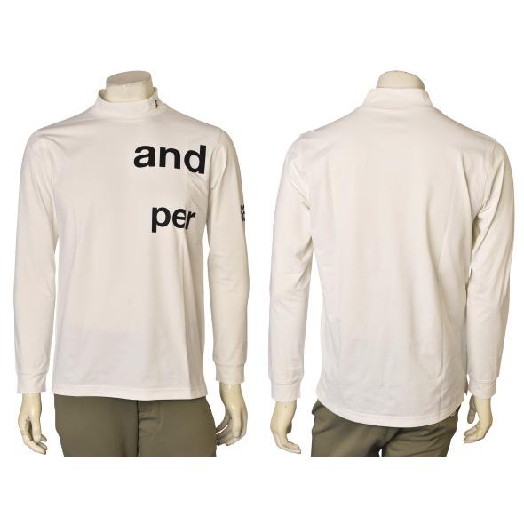 and per se（アンパスィ） ゴルフ 2026春夏新作 メンズ 長袖ハイネック