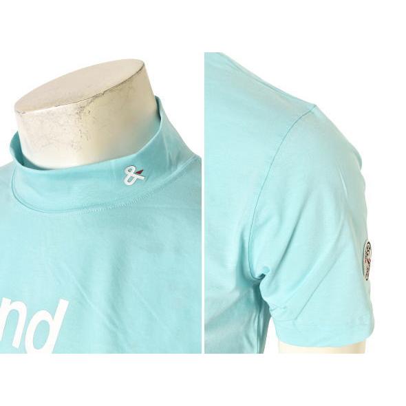 and per se ゴルフ　2025春夏新作　モックネック半袖 and per se アンパスィ ゴルフ 2025春夏新作 メンズ 半袖ハイネック