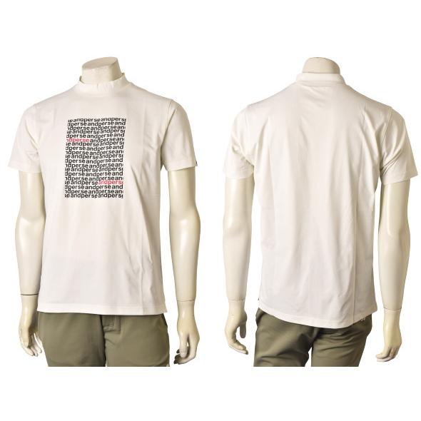 and per se（アンパスィ） ゴルフ 2026春夏新作 メンズ 半袖ハイネック