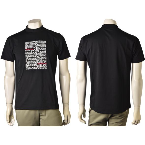 and per se（アンパスィ） ゴルフ 2026春夏新作 メンズ 半袖ハイネック