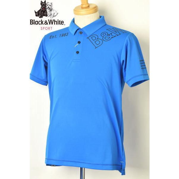 ブラック＆ホワイト Black&White ゴルフ 2021春夏新作 メンズ 半袖