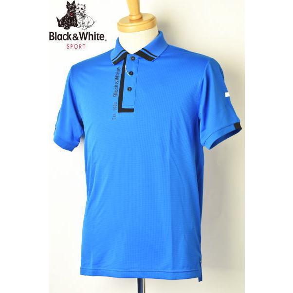 ブラック＆ホワイト Black&White ゴルフ 2021春夏新作 メンズ 半袖