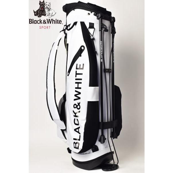 30％OFFセール！ ブラック＆ホワイト Black&White ゴルフ 2022春夏新作 ユニセックス メンズ レディース キャディバッグ