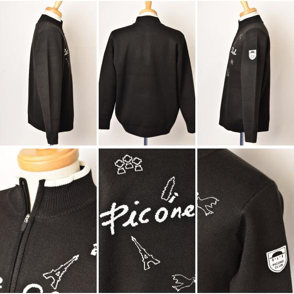 未使用 ピッコーネクラブ ☆ ハーフジップ ハイネック プルオーバー 1
