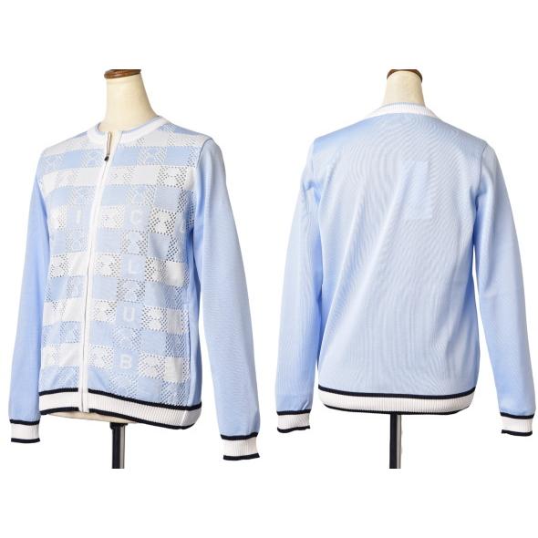 Picone CLUB ピッコーネ クラブ ジップアップ ニット カーディガン Picone CLUB ピッコーネ クラブ ジップアップ ニット
