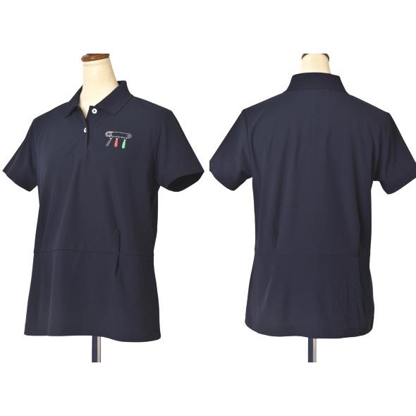 50％OFFセール！ ピッコーネ クラブ PICONE CLUB ゴルフ 2025春夏新作 レディース 半袖ポロシャツ 服 ゴルフウェア アウトレット_1