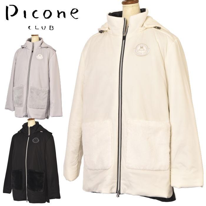 30％OFFセール！ピッコーネ クラブ PICONE CLUB ゴルフ 2025秋冬新作 レディース フーディージップアップパーカー 服 ゴルフウェア アウトレット Picone CLUB（ピッコーネクラブ） 30％OFFセール！ ピッコーネ クラブ