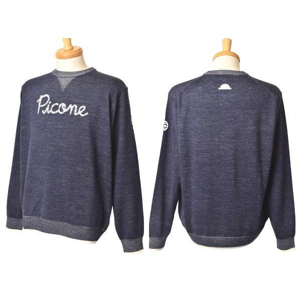30％OFFセール！ ピッコーネ クラブ PICONE CLUB ゴルフ 2025秋冬新作 メンズ ニットプルオーバー セーター 服 ゴルフウェア アウトレット | Picone CLUB | 01
