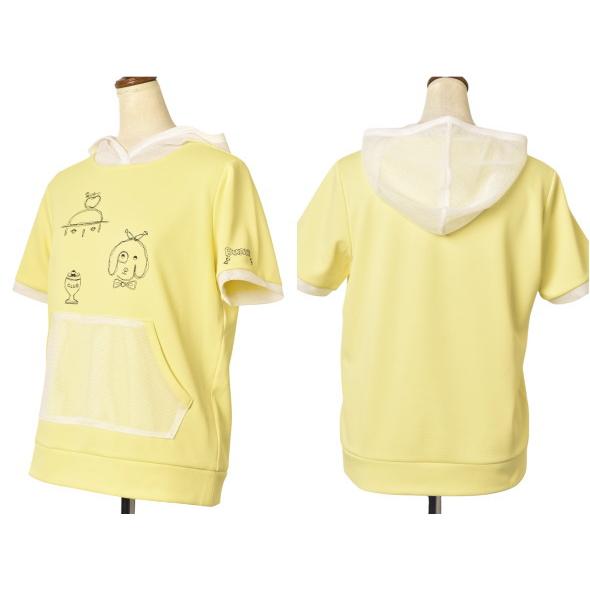 ピッコーネ クラブ PICONE CLUB ゴルフ 2026春夏新作 レディース 半袖メッシュフードプルオーバー カットソー 服 ゴルフウェアの画像