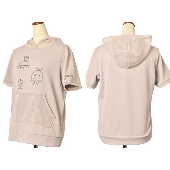 ピッコーネ クラブ PICONE CLUB ゴルフ 2026春夏新作 レディース 半袖メッシュフードプルオーバー カットソー 服 ゴルフウェアの画像
