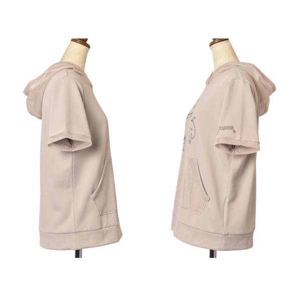 ピッコーネ クラブ PICONE CLUB ゴルフ 2026春夏新作 レディース 半袖メッシュフードプルオーバー カットソー 服 ゴルフウェアの画像