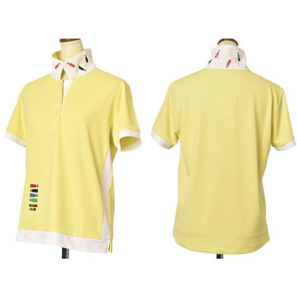 ピッコーネ クラブ PICONE CLUB ゴルフ 2026春夏新作 レディース 半袖ポロシャツ 服 ゴルフウェアの画像