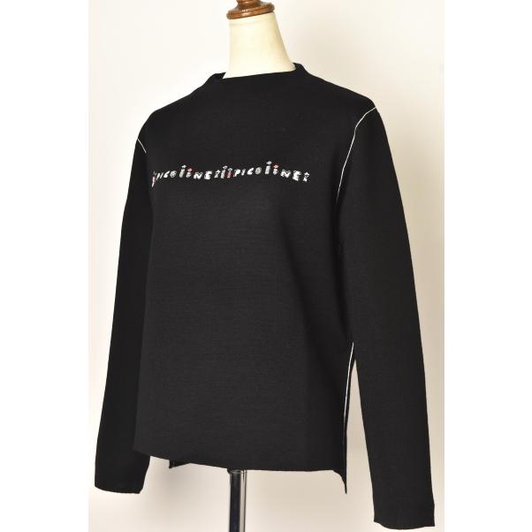 ほぼ新品　美品　ピッコーネ　PICONE タートルネック　長袖Tシャツ 黒　綿 STUDIO PICONE（スタジオピッコーネ） 50％OFFセール！ スタジオ