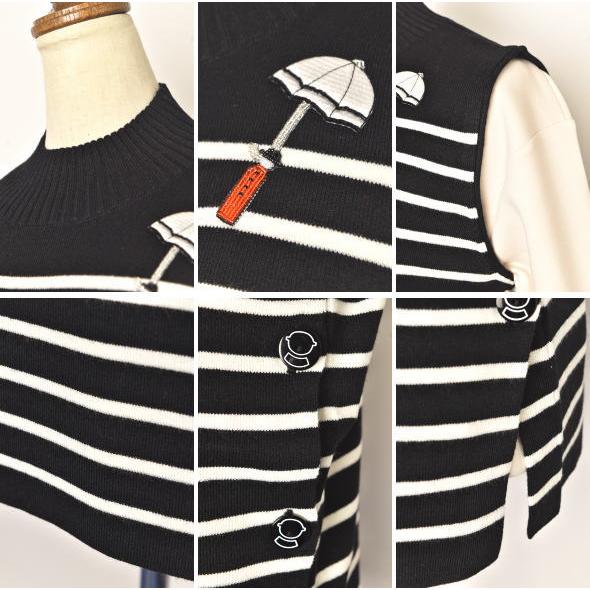 50％OFFセール！スタジオ ピッコーネ STUDIO PICONE ROMA 2024秋冬新作 レディース ハイネックニットベスト STUDIO PICONE 50％OFFセール！ スタジオ ピッコーネ ROMA 2024秋冬