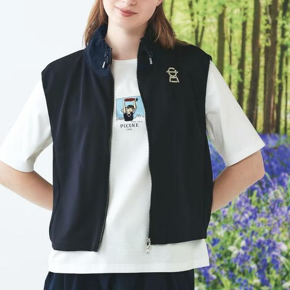 スタジオ ピッコーネ STUDIO PICONE ROMA 2026春夏新作 レディース ジップアップベスト | STUDIO PICONE | 06