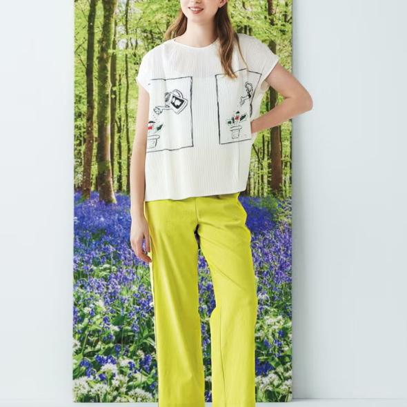 スタジオ ピッコーネ STUDIO PICONE ROMA 2026春夏新作 レディース ワイドパンツ | STUDIO PICONE | 06