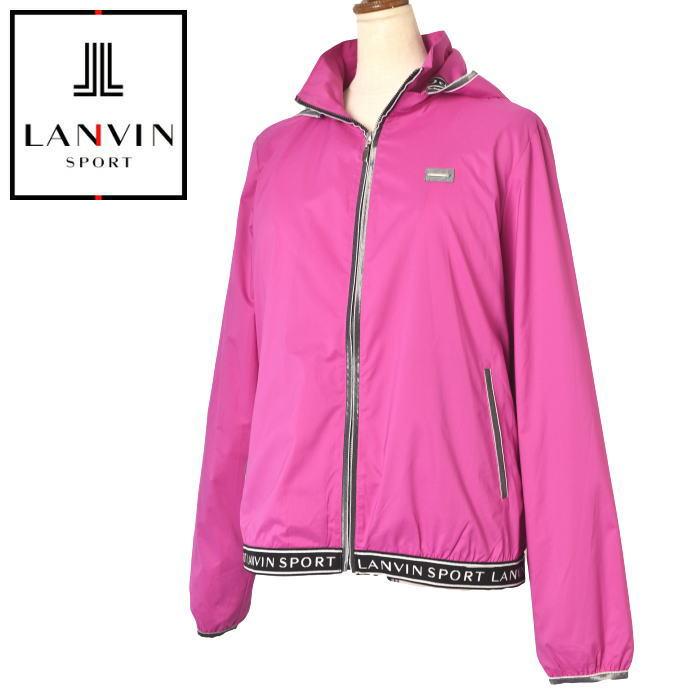 LANVIN SPORT ダウンジャケット フード付き 40 紫
