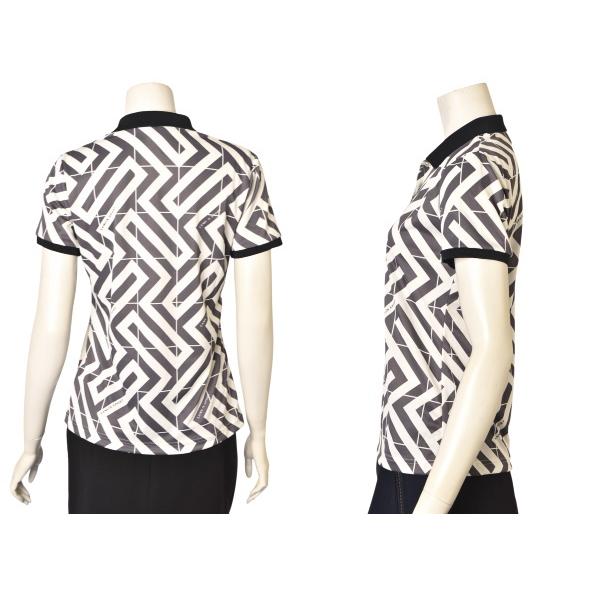 ゴルフ LANVIN ランバン レディース トップス 半袖 シャツ（Mサイズ） descente-store_vlx157420