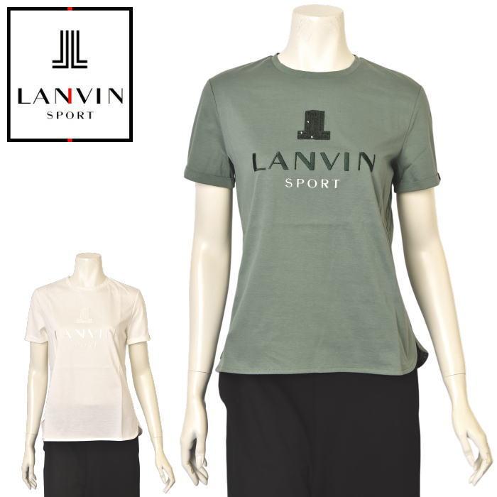 30％OFFセール！ ランバン スポール ゴルフ LANVIN SPORT 春夏アイテム レディース 半袖Tシャツ 服 ゴルフウェア アウトレット LANVIN（ランバン） 30％OFFセール！ スポール ゴルフ LANVIN SPORT 春