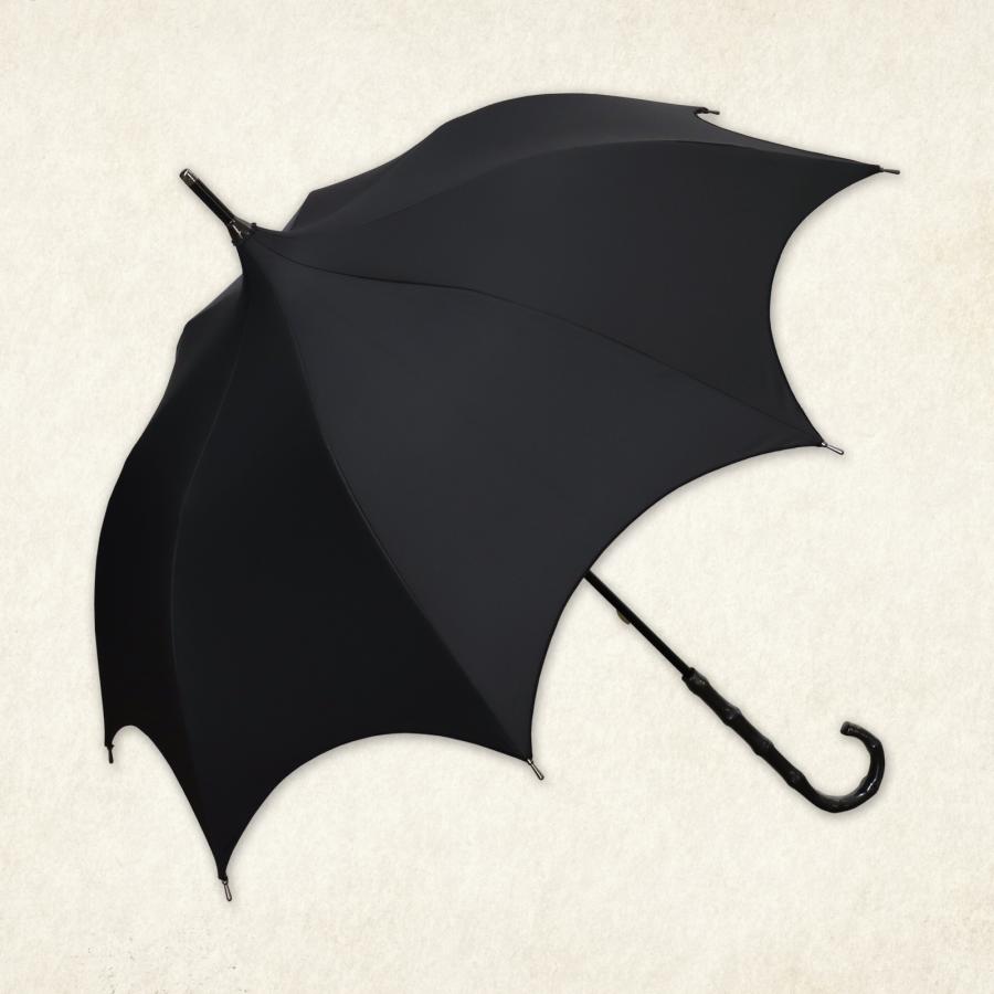 傘 パゴダ 1級遮光 100% 晴雨兼用 雨傘 UVカット 長傘 / コウモリガサ