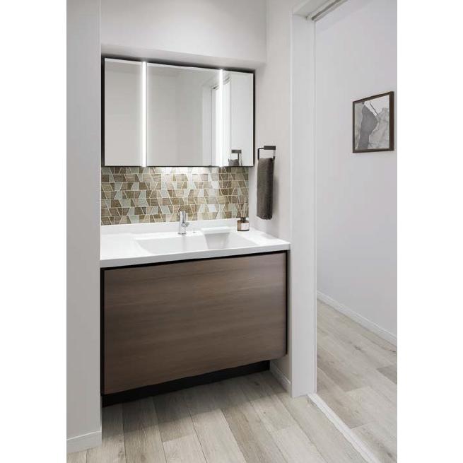 LIXIL リクシル カスタムバニティReフィル U1EFH-090DXVCWWANX/JR3HK（ベースセット） MU1-0903TYMUCXWWAA/K(鏡） メーカー直送 2026年４月発売 | サティス