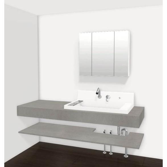 サティス LIXIL リクシル カスタムバニティ 洗面器セットLF-CS90