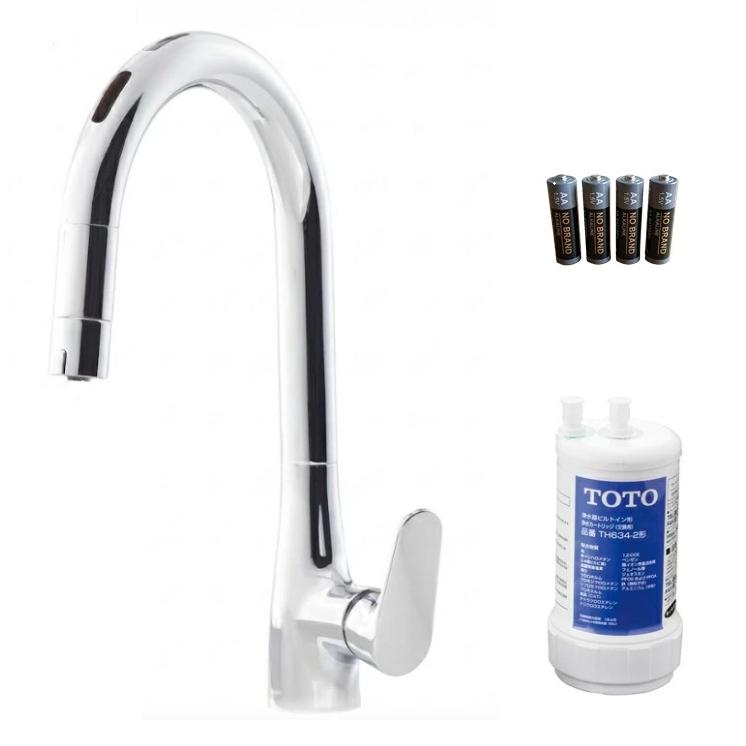 TOTO TOTO TKG209B0J グースネック水栓RF タッチレスタイプ 浄水：兼用