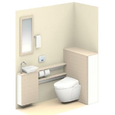 TOTO UWFAA1LED81A11HAA レストパルＦ（床排水200mm）（床排水200mm）Ｌ型Ｍサイズ  メーカー直送 その他トイレ設備