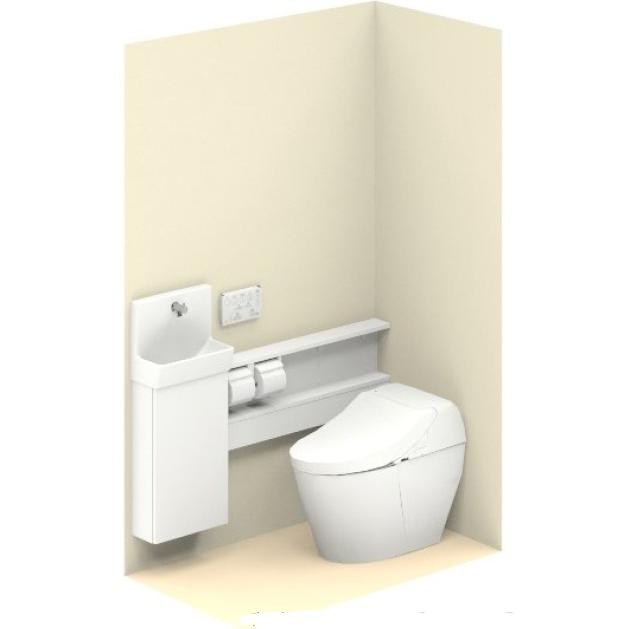 TOTO UWJ1RA1BW ワンデーリモデル GGA1 手洗器タイプカウンター 間口と