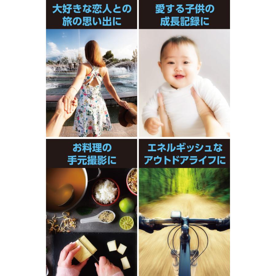 GoPro用アクセサリー ネックレス式マウント ロック/長さ調節可能 J型フック スマホ その他アクションカメラ対応 日本製耐久素材 |  | 06