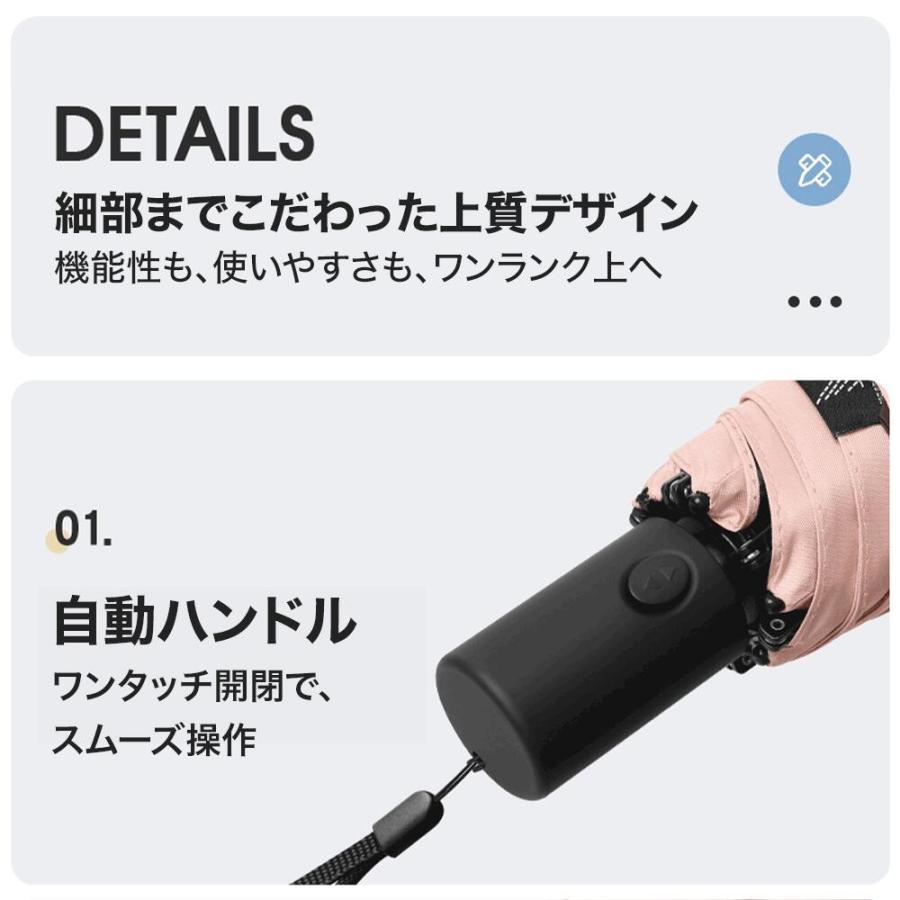 日傘 折り畳み傘 完全遮光 軽量 晴雨兼用 自動開閉 傘 レディース メンズ 折り畳み傘 大きい コンパクト |  | 16