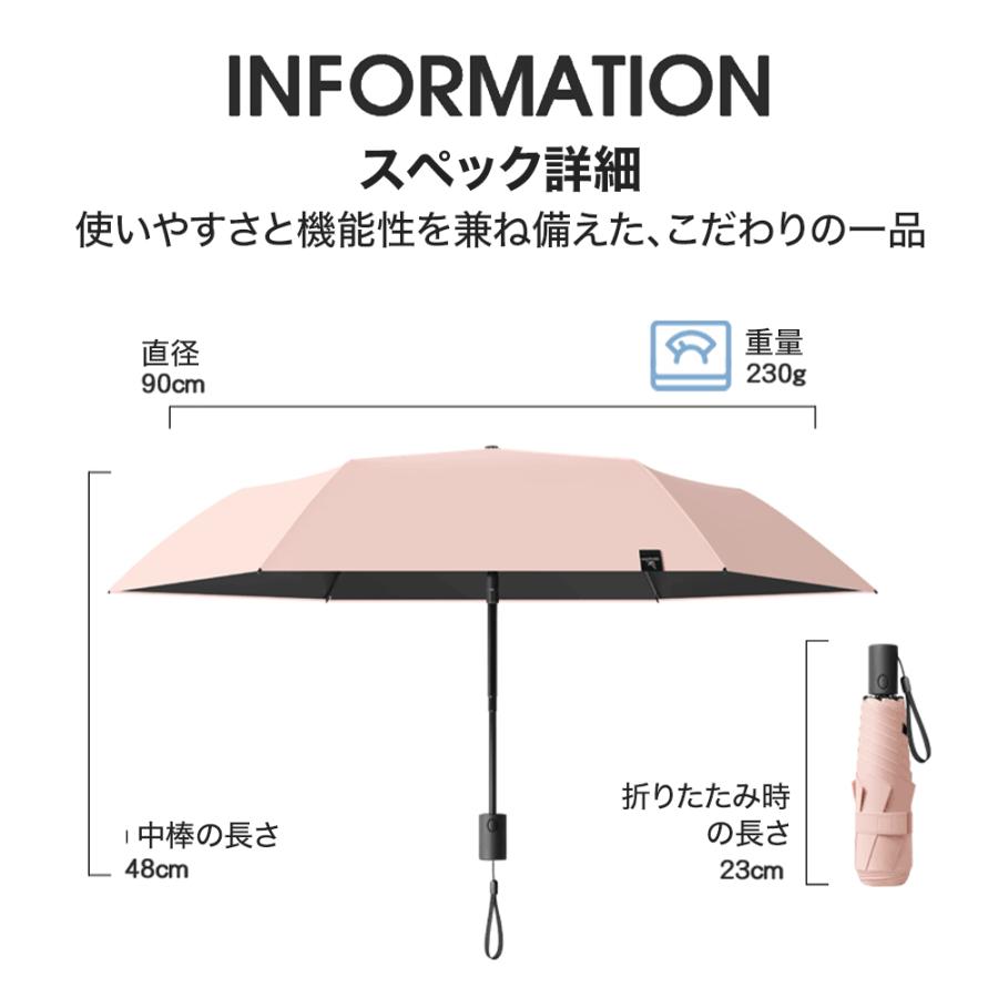 日傘 折り畳み傘 完全遮光 軽量 晴雨兼用 自動開閉 傘 レディース メンズ 折り畳み傘 大きい コンパクト |  | 18